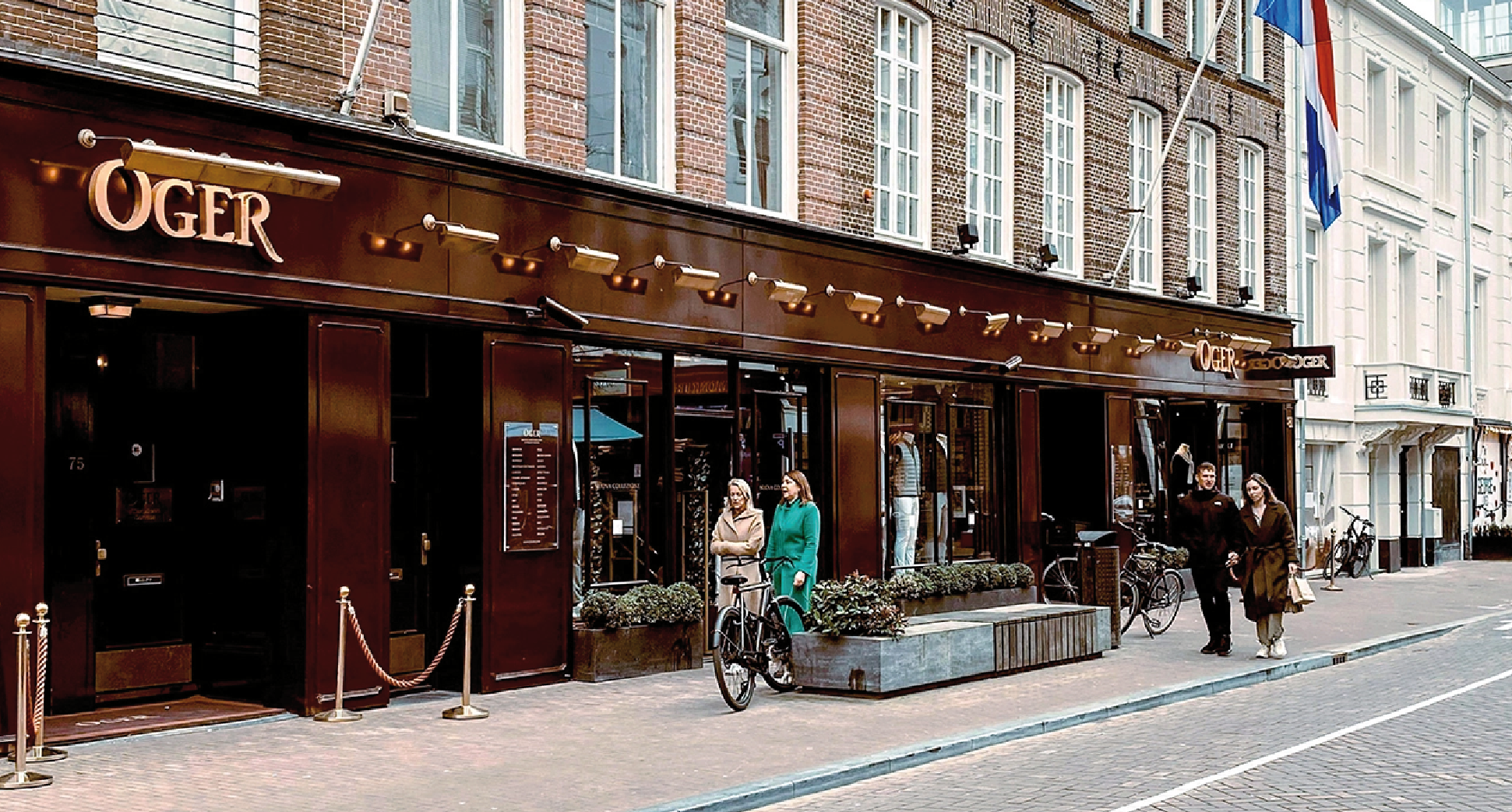 Einkaufsstrasse Amsterdam 